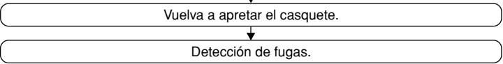 MITSUBISHI SEZ-KD50VAL - Detec tion de fugas en el procedimiento de purga - 7