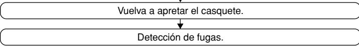 MITSUBISHI SEZ-KD71VAL - Detec tion de fugas en el procedimiento de purga - 7