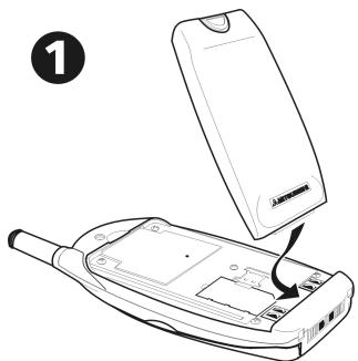 MITSUBISHI TRIUM COSMO - Mise en place de la batterie - 1