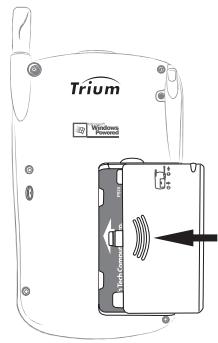 MITSUBISHI TRIUM MONDO - - Insertion de la carte SIM et de la batterie - 7