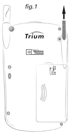 MITSUBISHI TRIUM MONDO - - Remplacement de la pile de secours - 1