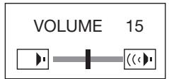 MITSUBISHI XL1550 - Volume de l'enceinte - 1