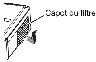 MITSUBISHI XL2550 - Nettoyage du filtré à air - 1
