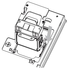 MITSUBISHI XL6600 - Remplacement de la lampe: - 5