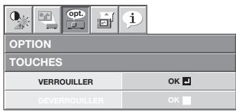 MITSUBISHI XL6600 - Pour activer la fonction de verrouillage par mot de passage: - 1