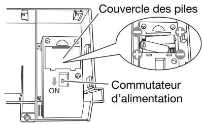 MITSUBISHI XL6600LU - En introduisant les batteries dans le dispositif d'alarme de vol - 1