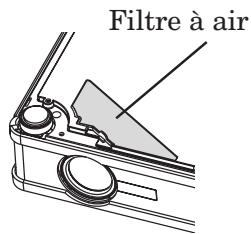 MITSUBISHI XL9 - Nettoyage du filtré à air - 3