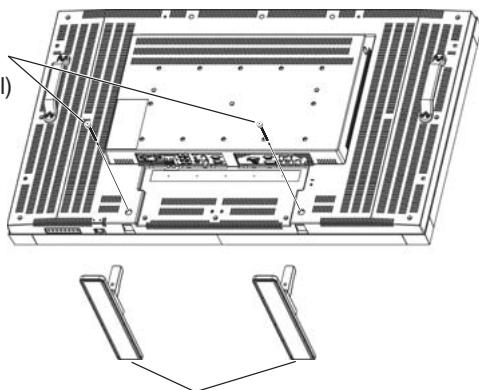 MITSUBISHI LDT422V - Installation et retrait du supports - 1