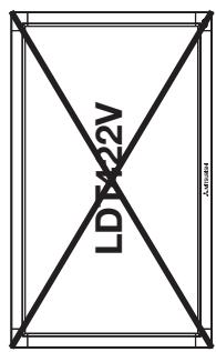 MITSUBISHI LDT422V - Positionnement - 4