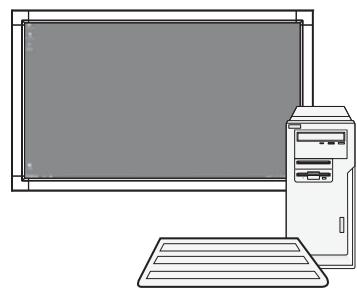 MITSUBISHI LDT422V - Procedez à la sélection à l'aide du bouton INPUT du moniteur. - 5