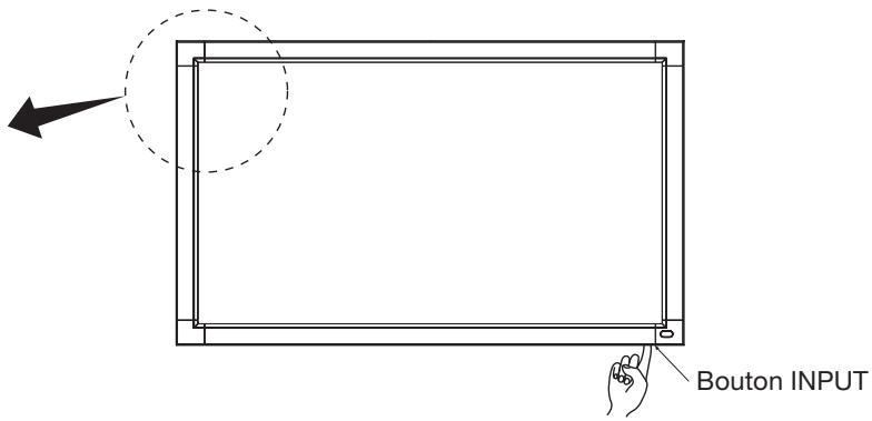 MITSUBISHI LDT422V - Procedez à la sélection à l'aide du bouton INPUT du moniteur. - 2
