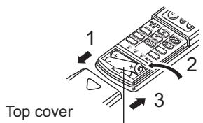 MITSUBISHI PKA-A-HA4 - Battery installation/replacement - 1