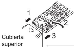 MITSUBISHI PKA-A-HA4 - Instalacion/sustitucion de pilas - 1