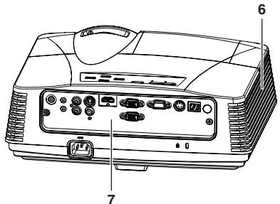 MITSUBISHI XD590U - Lors du retrait de la lampe du projecteur suspendu au plafond - 2