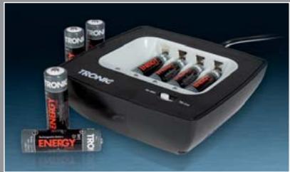 TRONIC TLG 1750 A1 QUICK-CHARGE RECHARGEABLE BATTERY CHARGER - 1