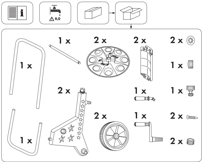 FLORABEST KH 4234 HOSE TROLLEY - 3