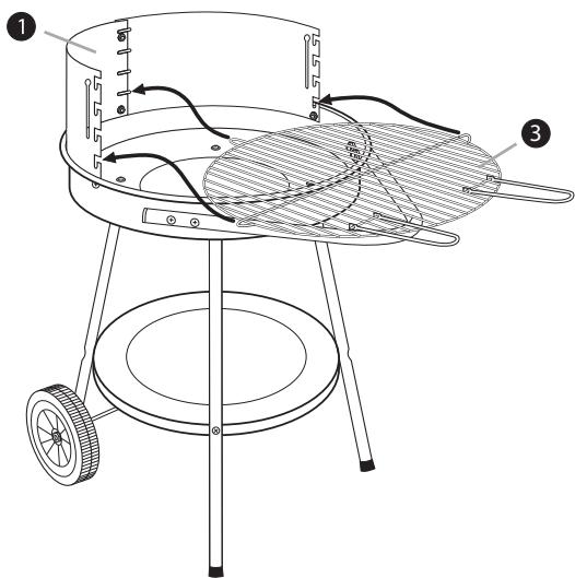 FLORABEST FRG 45 A1 ROUND BARBECUE - Passaggio 8 - 1