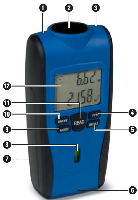 POWERFIX KH 2927-1 ULTRASONIC DISTANCE METER - 1