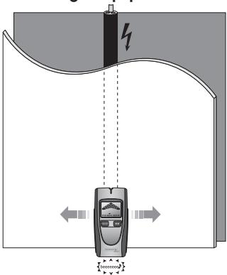 POWERFIX KH 2927-2 MULTI-FUNCTION DETECTOR - Stroomleidingen opsporen - AC - 1