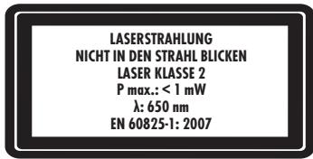 POWERFIX KH 3301 TAPE MEASURE - Verletzungsgefahr! - 2