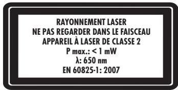 POWERFIX KH 3301 TAPE MEASURE - Risques d'accident! - 2