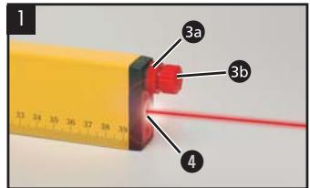 POWERFIX KH 4008 LASER SPIRIT LEVEL - Niveau à bulle laser - 2