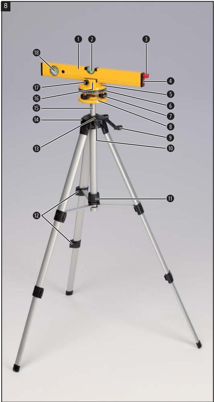 POWERFIX KH 4008 LASER SPIRIT LEVEL - Niveau à bulle laser - 9