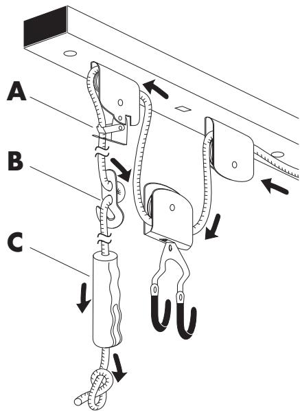 POWERFIX KH 4260 BICYCLE HOIST - LET OP - 4