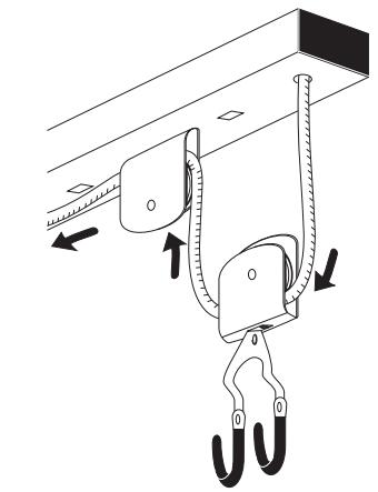 POWERFIX KH 4260 BICYCLE HOIST - LET OP - 3