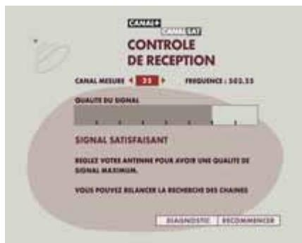CANALSAT DECODEUR TNT+ DE TYPE 3 - ETAPE B: MEMORISATION DES CHAINES DE LA TNT - 5