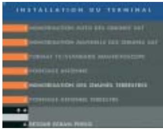 CANALSAT MEDIASAT + A ADAPTATEUR TNT INTEGRE - ETAPE D: MEMORISATION DES CHAINES GratisITES DE LA TNT - 1