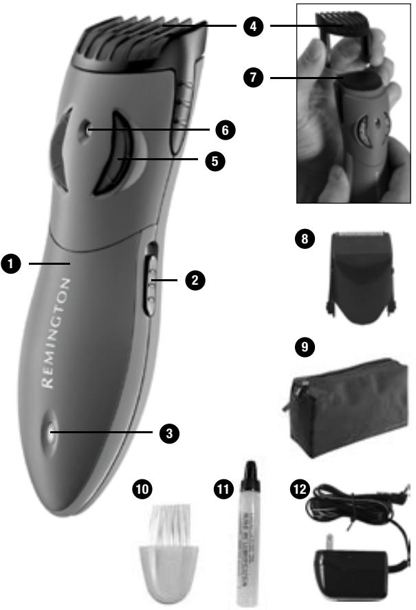 REMINGTON BHT-500 - Grooming System - 1