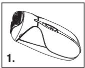 REMINGTON EP-5000 - How To Remove the Rechargeable Batteries: - 1