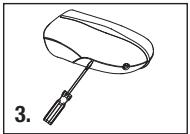 REMINGTON EP-5000 - How To Remove the Rechargeable Batteries: - 3