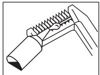 REMINGTON HC-921 - Precauciones a.tomar con el lubricante - 1