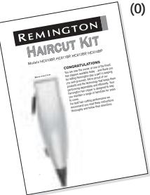 REMINGTON HKVAC-2000 - Pieces de la tondeuse - 13