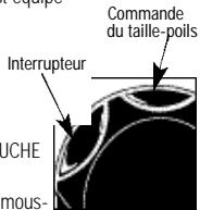 REMINGTON MS3-2000 - Utilisation de la taille-poils InterceptMC - 1