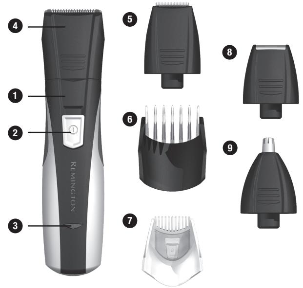 REMINGTON PG-360 - Grooming System - 1