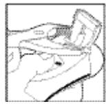 REMINGTON R-9370 - THE FOLLOWING PROCEDURE SHOULD BE FOLLOWED FOR BATTERY REMOVAL: - 2