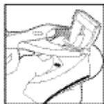 REMINGTON R-9370 - SUIVRE LA PROCEDURE CI-DESSOUS POUR RETIRER LA PILE : - 2