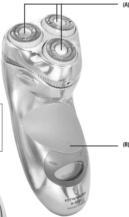 REMINGTON R-9500 - Shaver Parts - 2