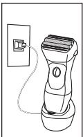 REMINGTON WDF-1600 - Charging Your WDF-1600 - 1