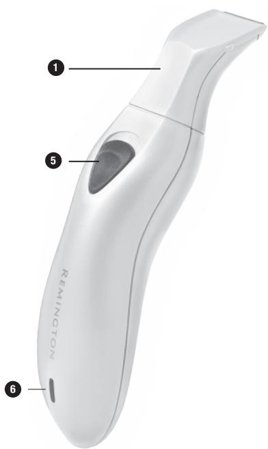 REMINGTON BIKINI WPG 2000 - 6in1 CORDLESS GROOMING SET - 1