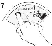 REMINGTON IPL4000,  IPL4000,  IPL6000 I-LIGHT PRO - Bereiten Sie das Gerät für die Behandlung vor - 2