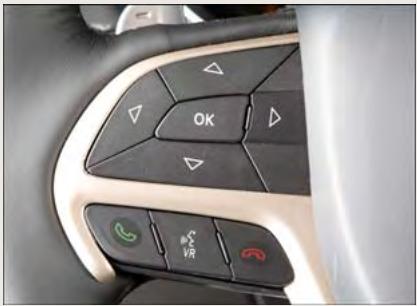 JEEP CHEROKEE 2014 - Touches du volant - 1
