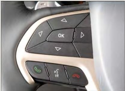 JEEP CHEROKEE 2014 - Touches du volant - 1