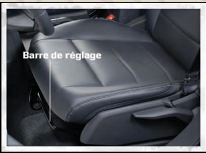 JEEP COMPASS 2010 - Pour avancer ou reculer le siège - 1
