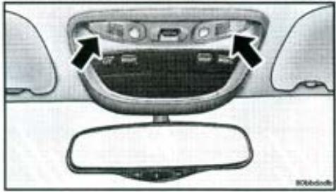 JEEP GRAND CHEROKEE 1999 - Lampes de plafonnier/lecture - 1