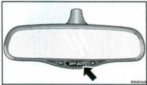 JEEP GRAND CHEROKEE 1999 - Rétroviseur intérieur à obscurcissement automatique - selon l'équipement - 1