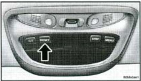 JEEP GRAND CHEROKEE 1999 - Pour passer en mode d'étalonnage : - 1